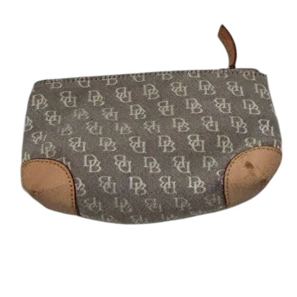 Dooney & Bourke Canvas Cosmetic Case - Picture 1 of 7